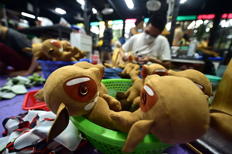 Hoai said the company also wants to convey a message of protecting wildlife in general and the sao la in particular. (Photo: VNA)