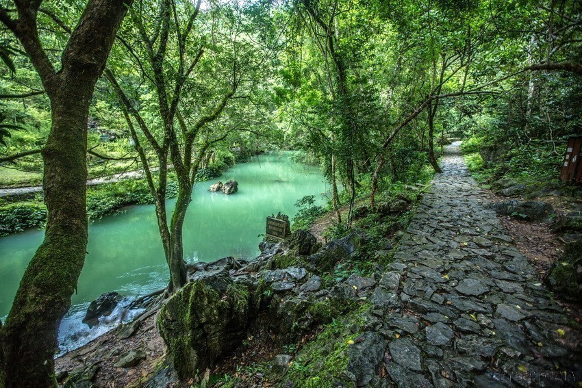 Lenin stream, where President Ho Chi Minh used to fish. (Photo: VNA)