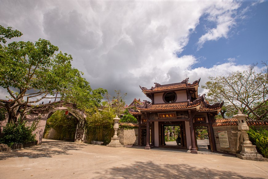 The pagoda is located in An Nhon commune, 23km away from Quy Nhon city in the central coastal province of Binh Dinh (Photo: Minh Son/Vietnam+)