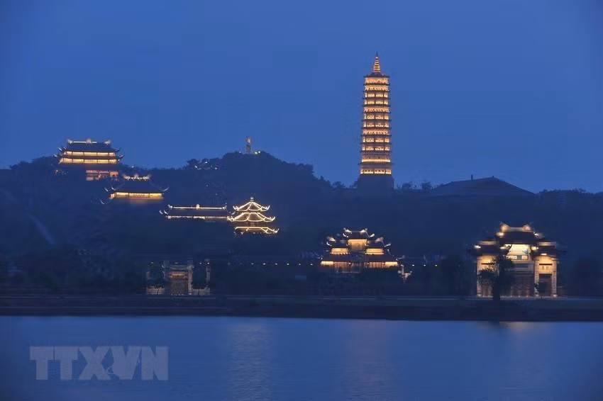 The Trang An scenic landscape complex was recognised as a World Cultural and Natural Heritage site by UNESCO in 2014 (Photo: VNA)