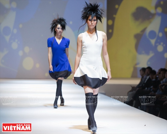 A design at the show (Source: VNA)