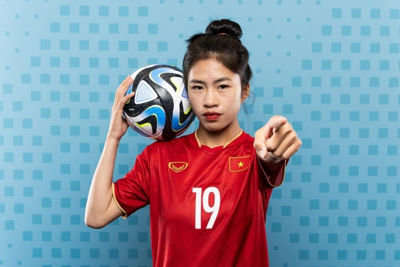 Midfielder Thanh Nha. (Photo: FIFA)