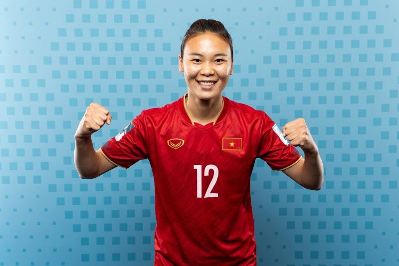 Striker Pham Hai Yen. (Photo: FIFA)