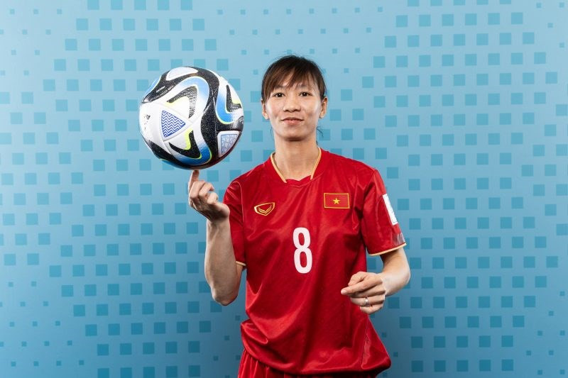 Midfielder Tran Thi Thuy Trang. (Photo: FIFA)