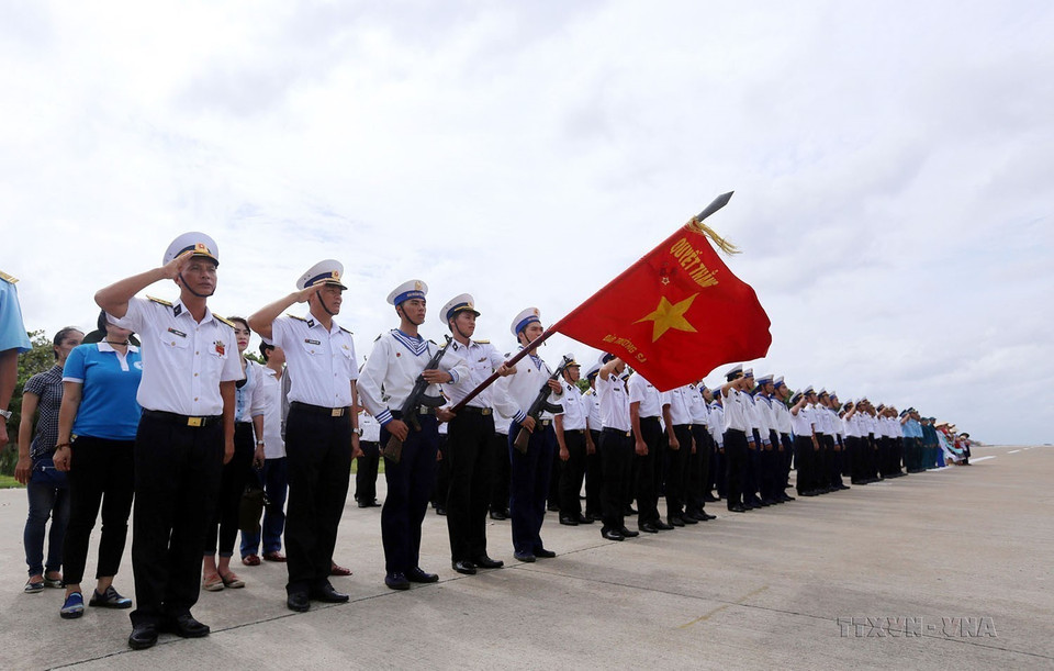 The March 14, 1988 event, which was associated with Gac Ma, Co Lin, and Len Dao Reefs, has become an immortal part of Vietnam’s struggle for independence and freedom. (Photo: VNA)
