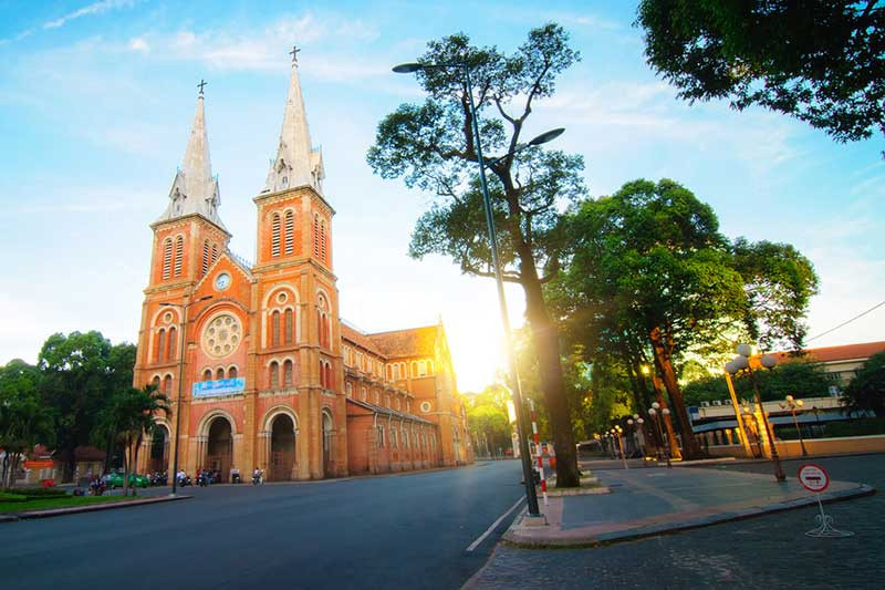 Notre Dame Cathedral Basilica of Saigon in Ho Chi Minh City (Photo: VNA)