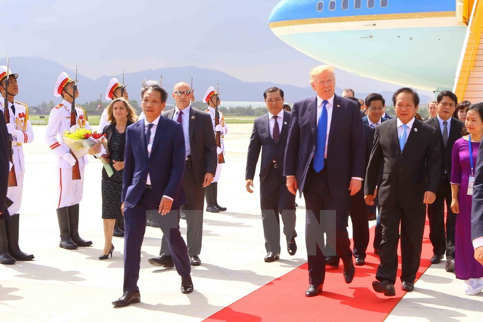 President Donald Trump is also going to pay a State visit to Vietnam from November 11 to 12 (Photo: VNA)