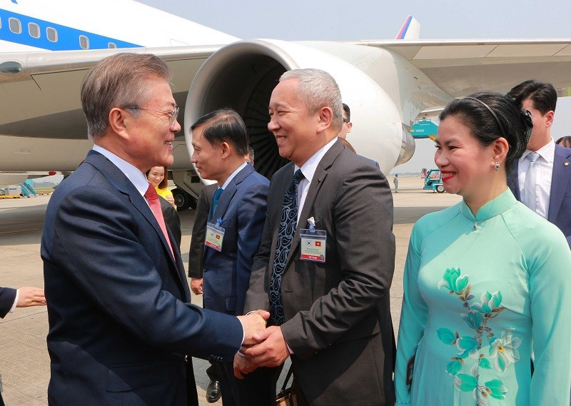 The State visit is made at the invitation of Vietnamese President Tran Dai Quang (Photo: VNA)