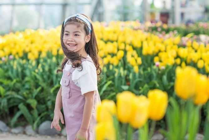 Visitors can enjoy a spectacular Western garden at the festival (Photo:VNA) 