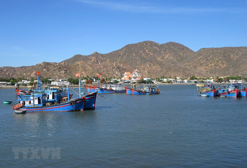 The poetic beauty of Nai lagoon (Photo: VNA)