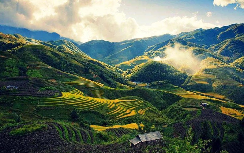 A breathtaking landscape of Dien Bien province (Photo: Vietnam Pictorial)