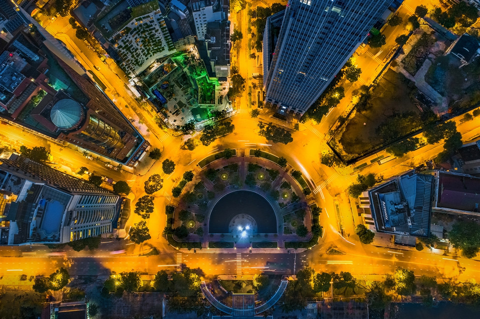 Ho Chi Minh City has the largest road system among urban areas in Vietnam with a total length of over 4,000 km. (Photo: VNP/VNA)
