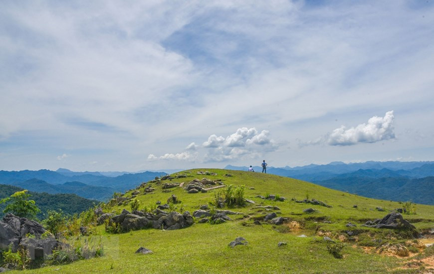Nang Tien Mountain has potential and advantages for tourism development. (Source: VNA)
