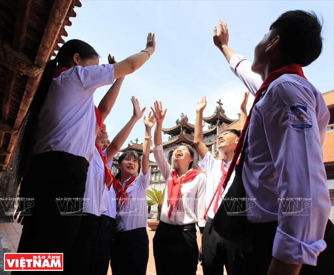  Phat Diem diocese organizes a summer class for children to learn dogmas and play games (Photo: VNA)