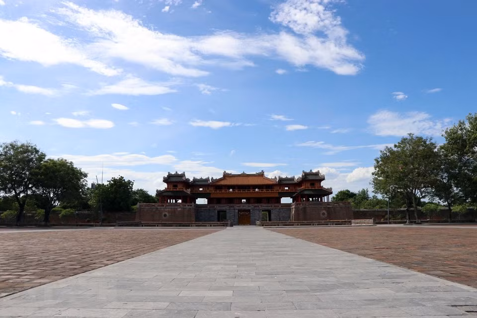 Ngo Mon, one of the most-visited gates of the imperial city (Photo: VNA)
