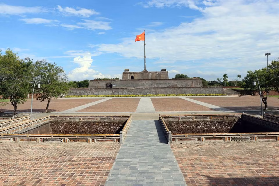 A view of Ngo Mon square (Photo: VNA)