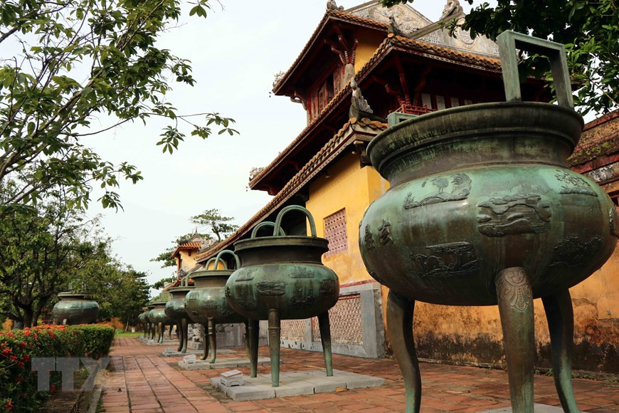 They represent the wish about everlasting existence of the Nguyen Dynasty and a prosperous country (Photo: VNA)