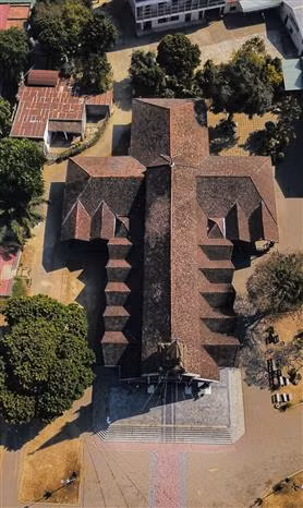 Located in the nameshake capital of Kon Tum, the church was built in 1913 by a group of French priests (Photo: VNA)