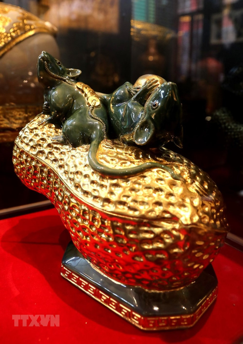 The rat is a symbol of prosperity and happiness (Photo: VNA)