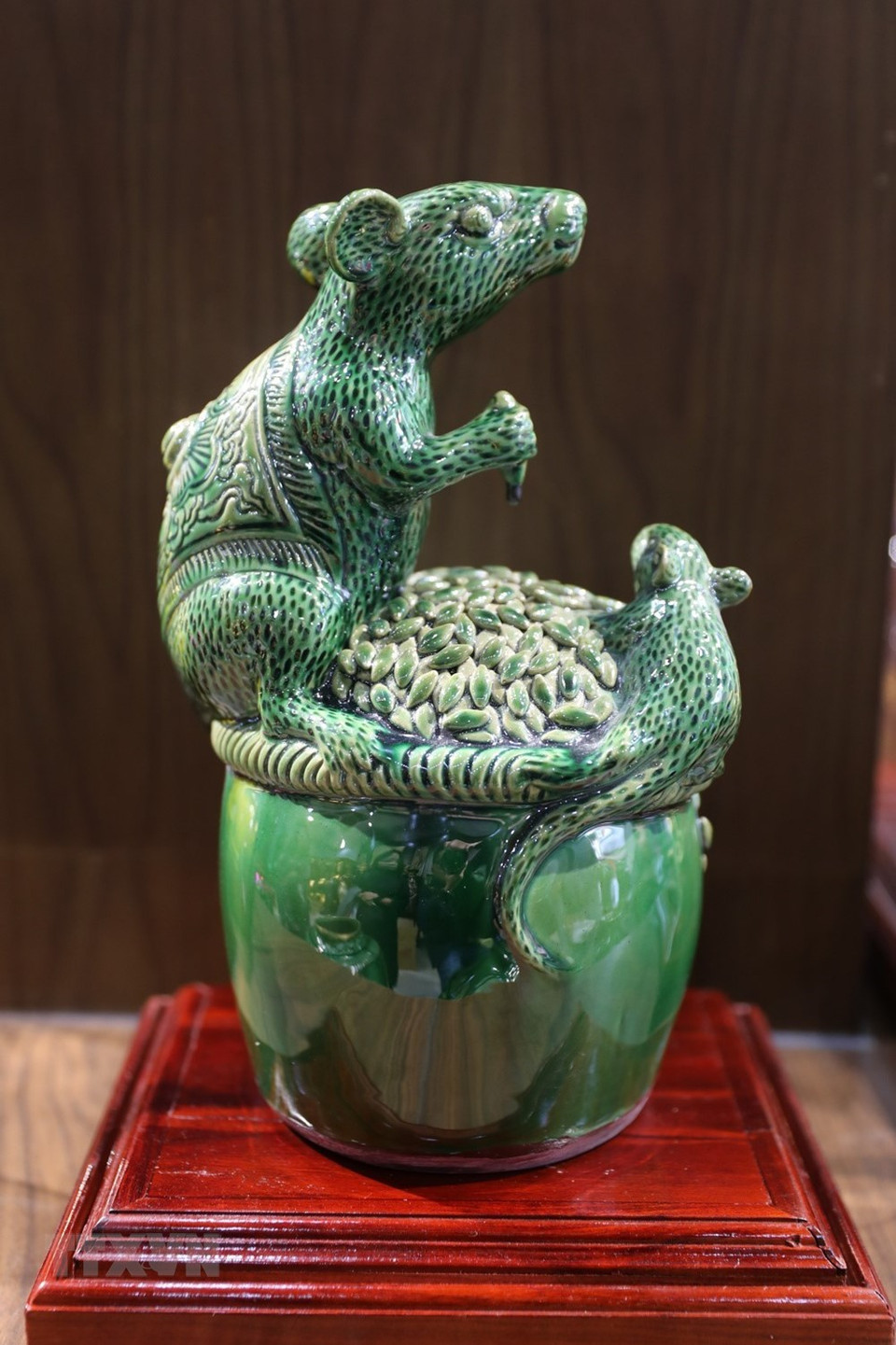 The rat is a symbol of prosperity and happiness (Photo: VNA)
