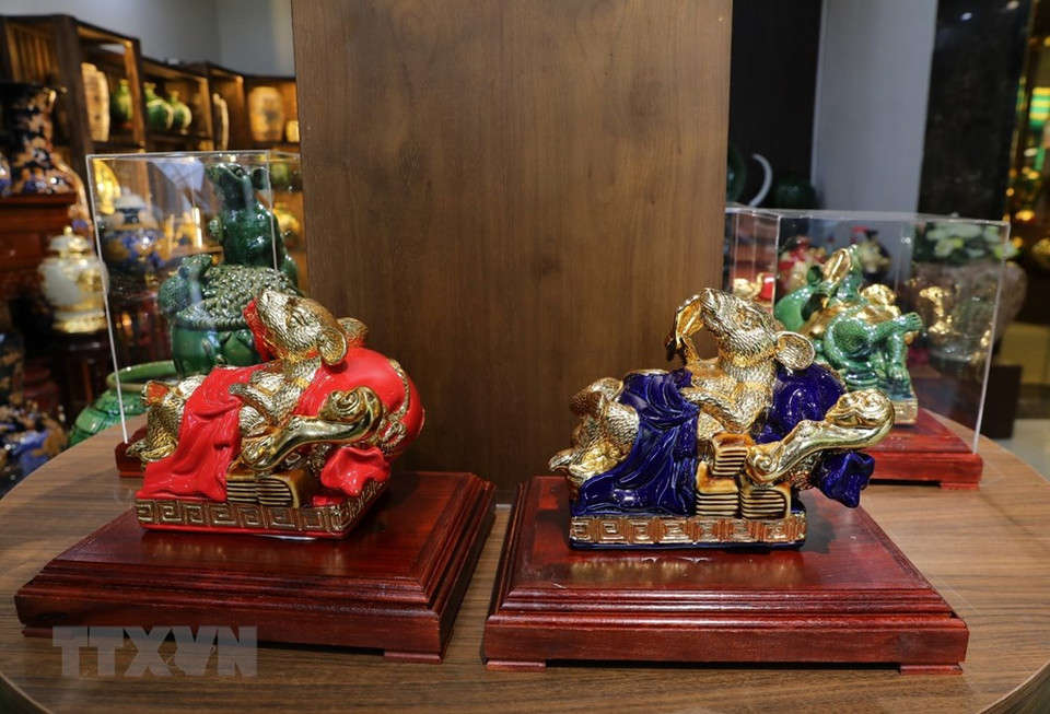 The prices of the products range from one to several million VND depending on the model and the products will be sold in some showrooms in Hanoi (Photo: VNA)