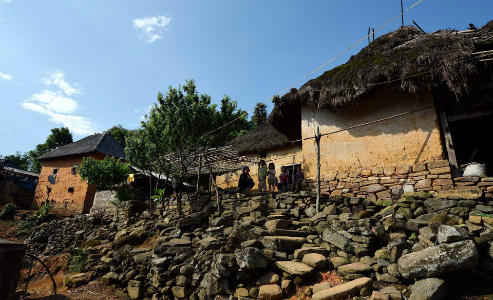 Houses in Lao Chai hamlet (Photo: VNA)