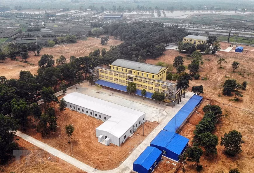 Me Linh general hospital had been left unused since mid-2018 (Photo: VNA)