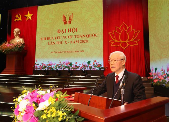 Party, State leader Nguyen Phu Trong speaks at the opening ceremony (Photo: VNA) 