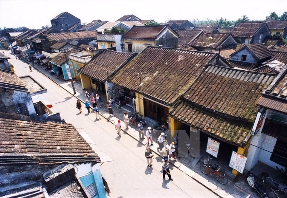Hoi An Ancient Town in Quang Nam province was declared a World Cultural Heritage Site by UNESCO in 1999 (Photo: VNA)