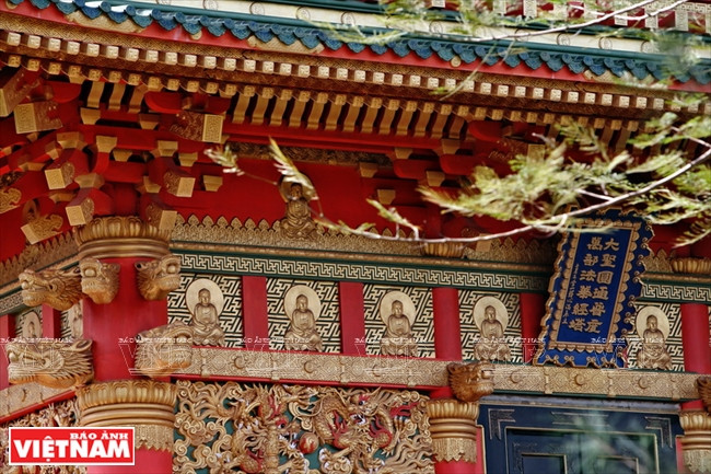 Minh Thanh pagoda has both Chinese and Japanese architectural features (Photo: VNA)