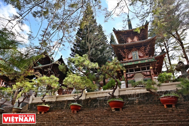 Having gone through several upgrades, Minh Thanh pagoda still preserves its antique beauty (Photo: VNA)