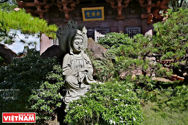 The pagoda was built by Most Venerable Thich Giac Dao in 1964 (Photo: VNA)