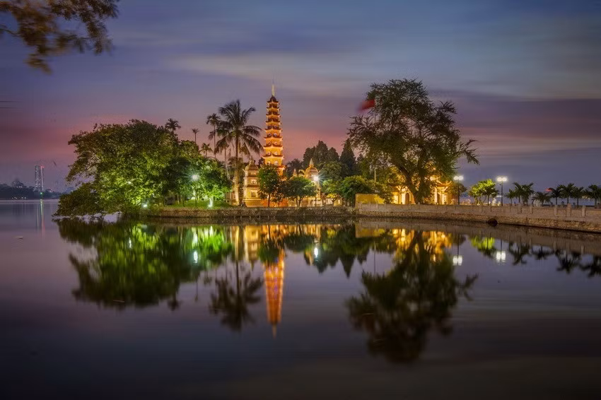 Tran Quoc pagoda (Photo: VNA)