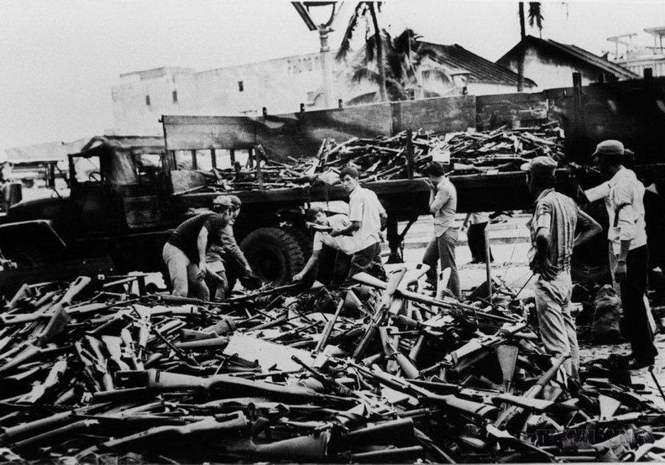 The Hue-Da Nang campaign, from March 21 to 29, 1975, was one of the three major campaigns during the Spring 1975 General Offensive and Uprising. In a short period of time, many of the enemy’s main divisions were annihilated (Photo: VNA)