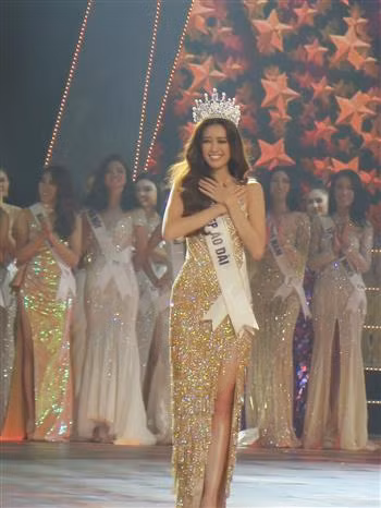 Born in 1995, this beauty comes from Ho Chi Minh City (Photo: VNA)