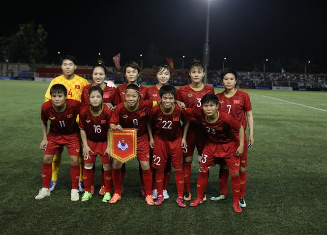 Vietnam Women Football Team (Photo: VNA)