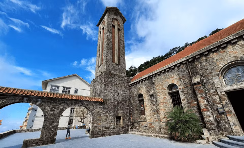 The Stone Church of Tam Dao is a popular tourist attraction that draws increasing numbers of visitors. (Photo: VNP/VNA)