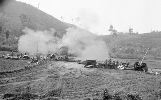 Artillery soldiers under Team 368 of Lang Son army attack the enemy, March 10, 1979 (Photo:VNA)