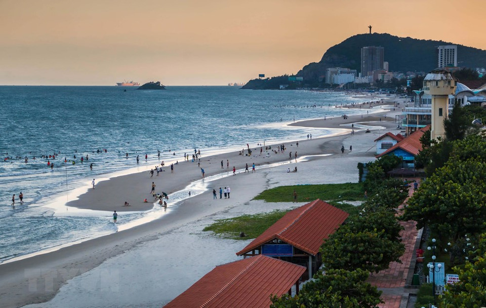 Bai Sau beach in Vung Tau (Source: VNA)