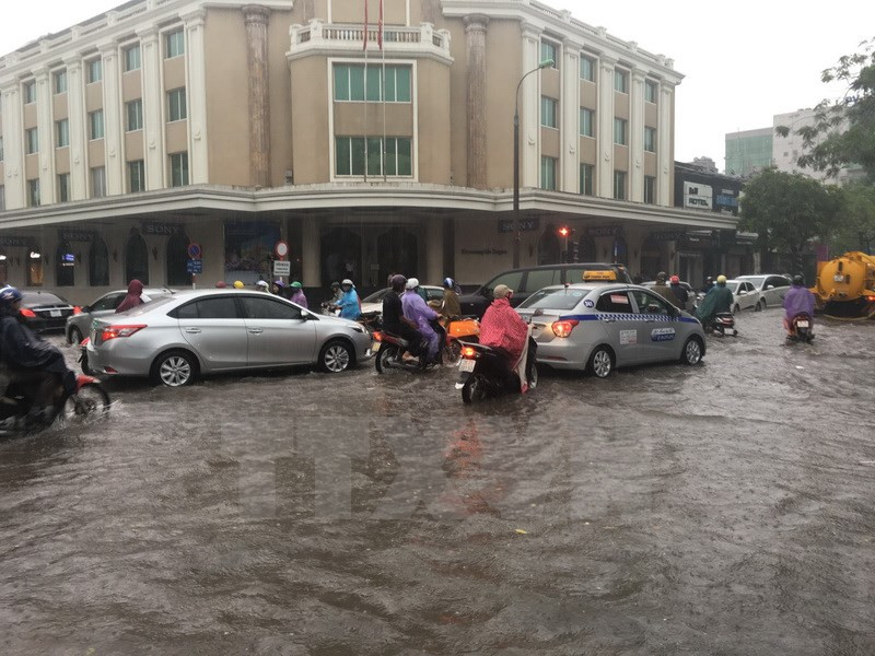 Hang Bai - Hai Ba Trung crossroad (Source: VNA)