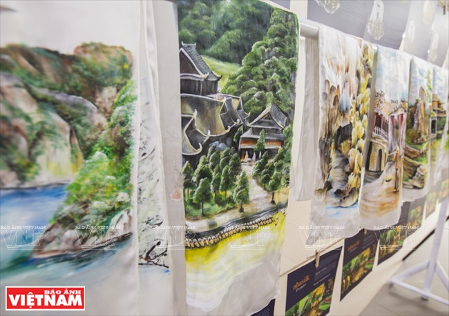High-quality Ma Chau silk products (Photo:VNA)