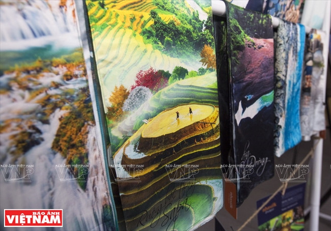 High-quality Ma Chau silk products (Photo:VNA)