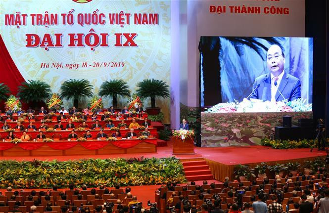 Prime Minister Nguyen Xuan Phuc speaks at the congress’ opening ceremony (Photo:VNA)