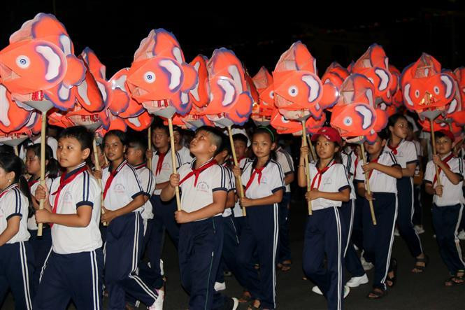 The event is recognised as the largest of its kind to be held so far by the Vietnam Book of Records (Vietbooks) (Photo:VNA)