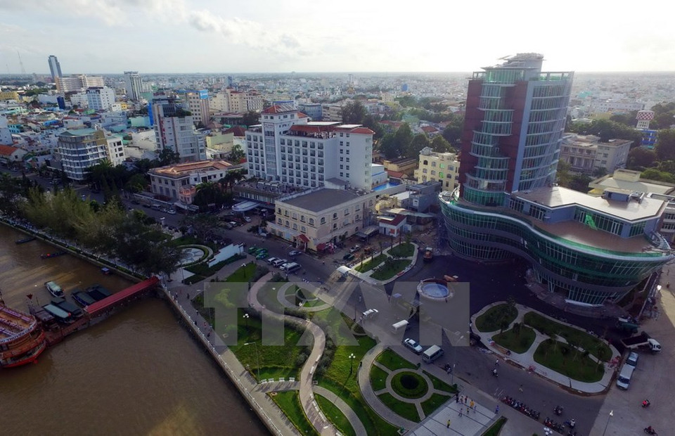 ​A corner of Can Tho city (Source: VNA)