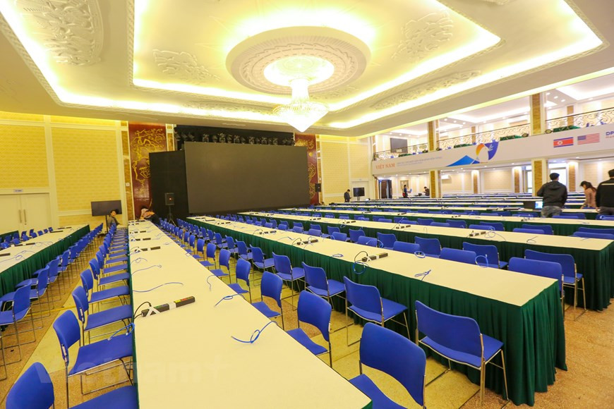Hall A is now ready (Photo: VNA)