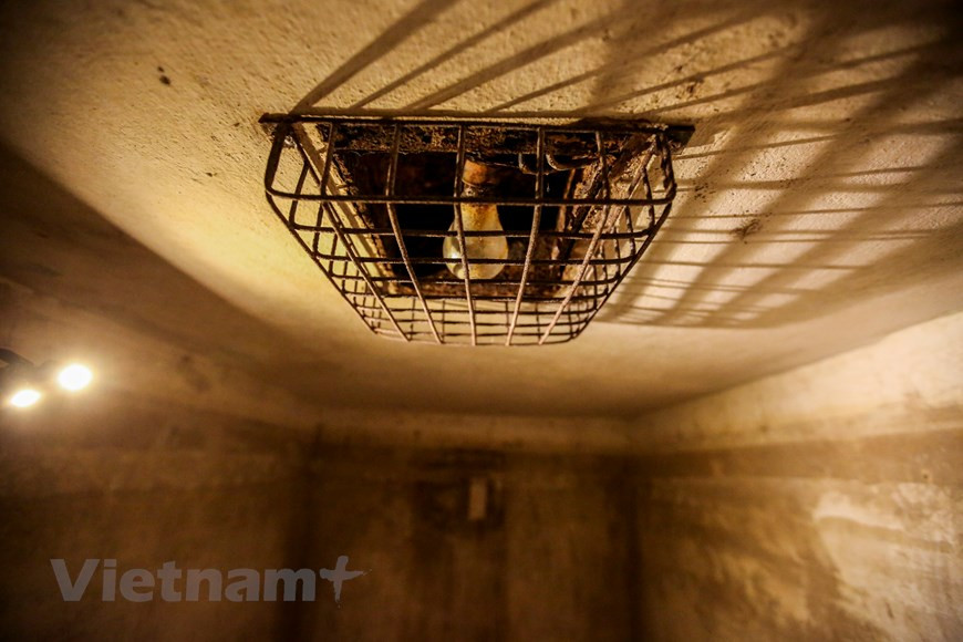 Measuring 40 square metres, the bomb shelter under the Sofitel Legend Metropole Hanoi is open for free to its guests (Photo: VNA)