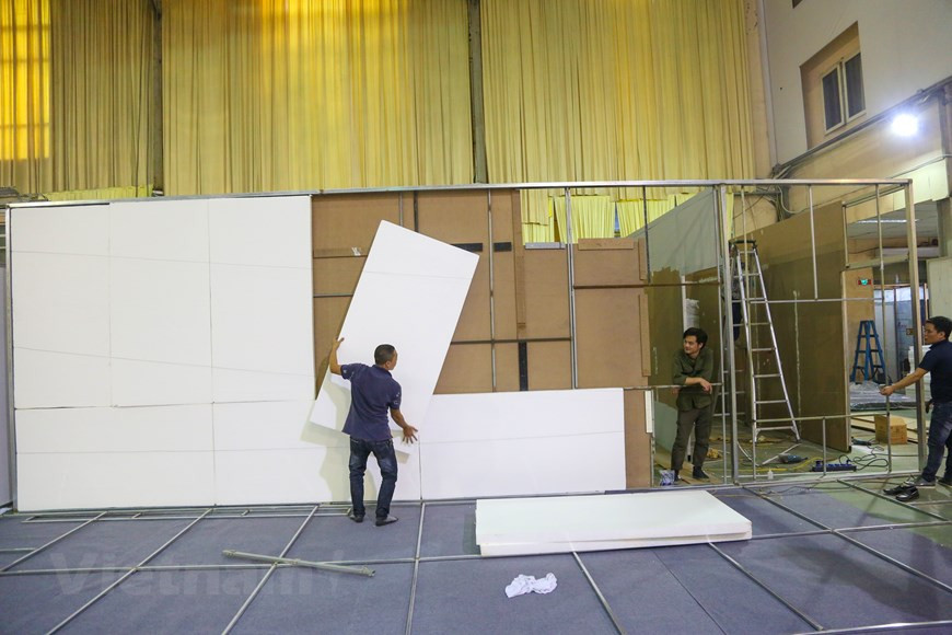 Large media agencies have private working studios at the IMC (Photo: VNA)