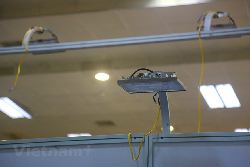 Brand new lighting system has been installed (Photo: VNA)