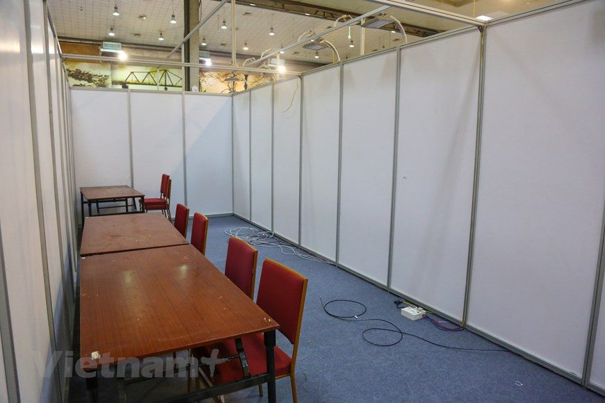 IMC preparation is at its final stage ahead of the influx of journalists (Photo: VNA)